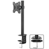 Single Monitor Mount , Adjustable Monitor Stand for 13 inch to 32 inch Flat Curved Computer Screen, Monitor Desk Mount Holds Weight up to 17.6lbs