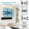 Full Motion TV Wall Mount for 26-55 Inch TVs, Max Mounting Pattern 400x400mm - Walmart.com