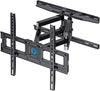 TV Wall Mount Full Motion Articulating Swivel Extension for Most 26-55 Inch Flat Curved TVs with Max VESA 400x400mm, Supports up to 77lbs