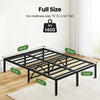 Full Size Metal Platform Bed Frame Mattress Foundation No Box Spring Needed, Modern Bed Frame with 14" Large Under Bed Storage Space - Walmart.com