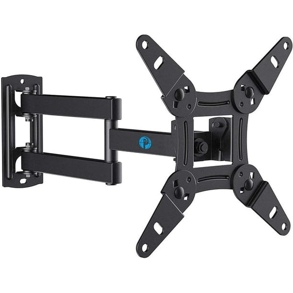 Full Motion TV Monitor Wall Mount Bracket Articulating Arms Swivels Tilts Extension Rotation for Most 13-42 inch LED LCD Flat Curved Screen TVs Monitors, Max 200x200mm up to 44lbs - Walmart.com