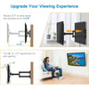 Full Motion TV Monitor Wall Mount Bracket Articulating Arms Swivels Tilts Extension Rotation for Most 13-42 inch LED LCD Flat Curved Screen TVs Monitors, Max 200x200mm up to 44lbs - Walmart.com