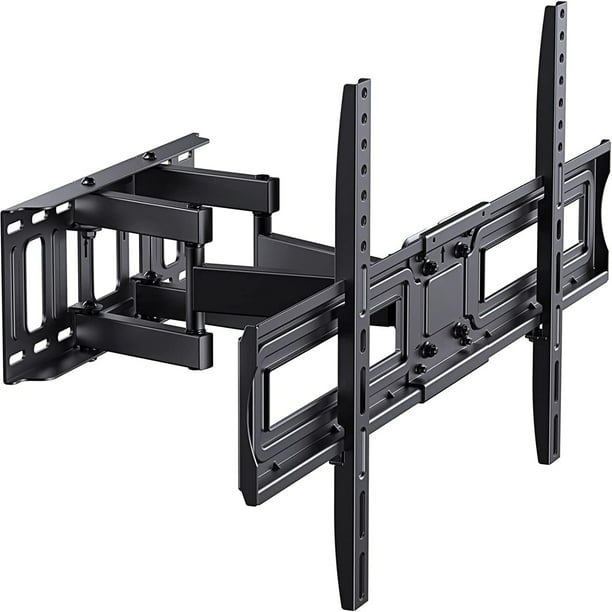 Full Motion TV Wall Mount Bracket for 37-75 inch LCD, QLED,OLED 4K Flat Curved TVs, Dual Arms Tilt Extension Swivel Articulating TV Mount, Max 600x400mm up to 132lbs, Fits 16 Studs - Walmart.com