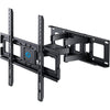 Full Motion TV Wall Mount Bracket for Most 26-55 Inch LED, LCD, OLED Flat Curved TVs up to 99lbs, Dual Articulating Arms Swivel Extension Tilt Rotation TV Mount, Max 400x400mm - Walmart.com