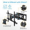 Full Motion TV Wall Mount Bracket Dual Articulating Arms Swivels Tilts Rotation for Most 37-70 Inch LED - Walmart.com